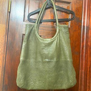 EUC Anthropologie Soft Green Handbag